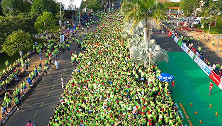 Ấn tượng giải marathon quốc tế “Mekong delta marathon” Hậu Giang 2020